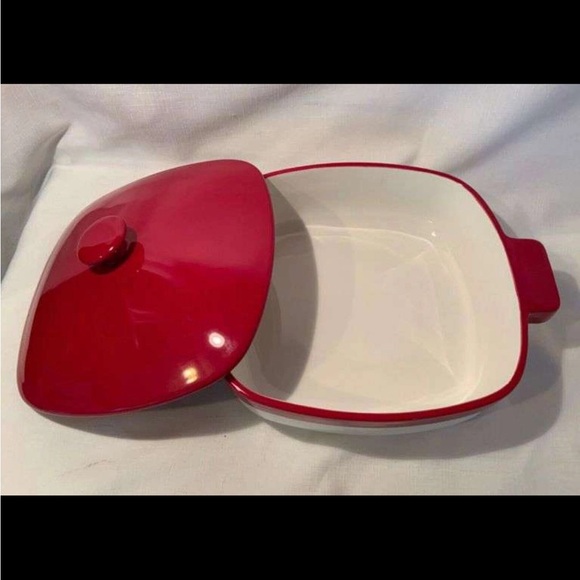 KITCHEN AID CERAMIC CASSEROLE BAKEWARE 4.2 QUART - Picture 2 of 2